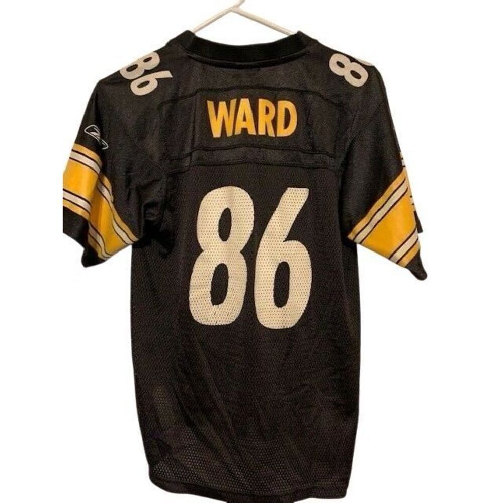 PITTSBURGH STEELERS HINES WARD SIZE YOUTH LARGE 14-16 REEBOK JERSEY